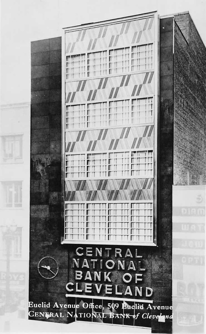 Postcard of CNB Euclid Avenue Office