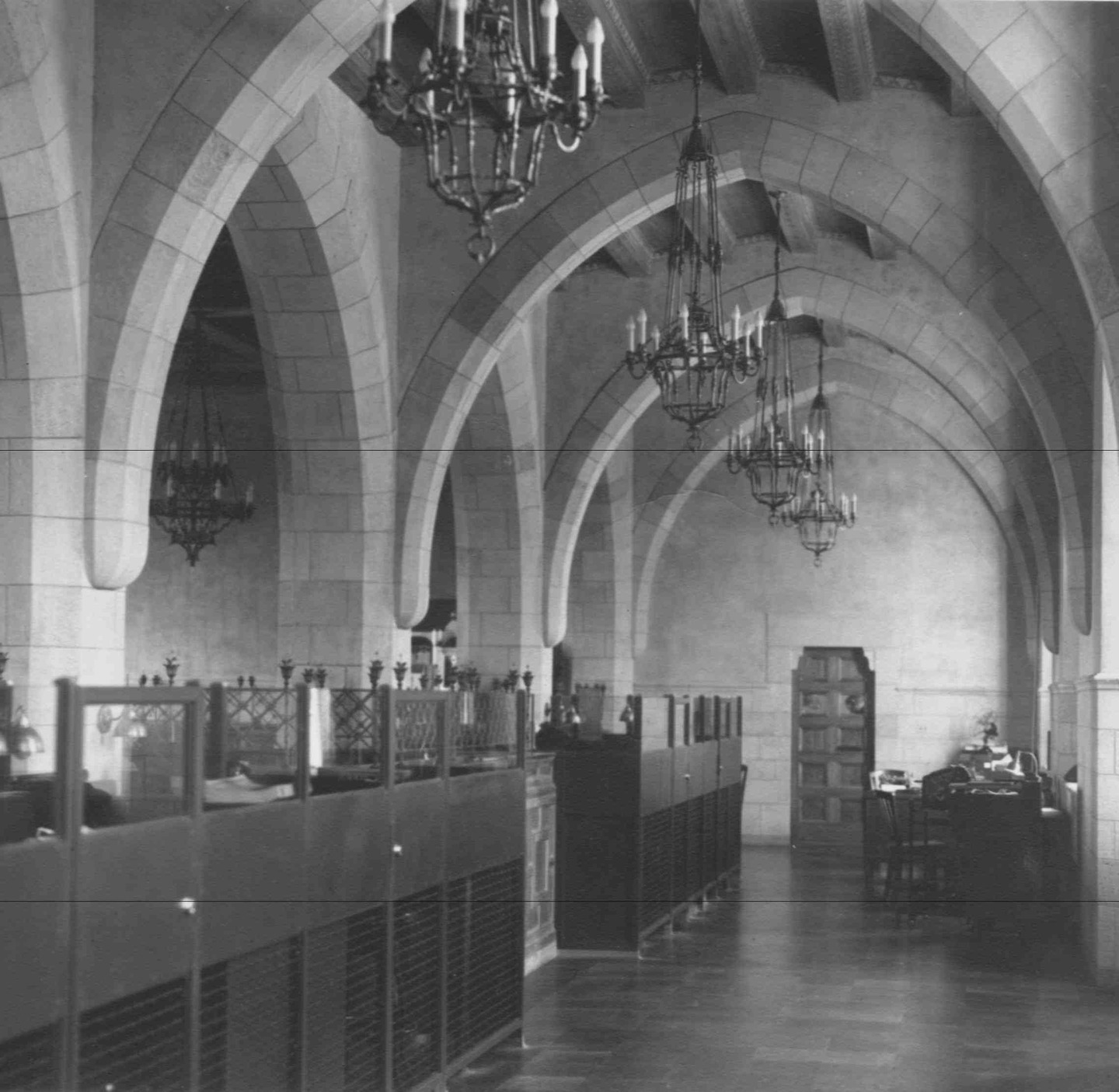 Bank Interior, Circa 1930