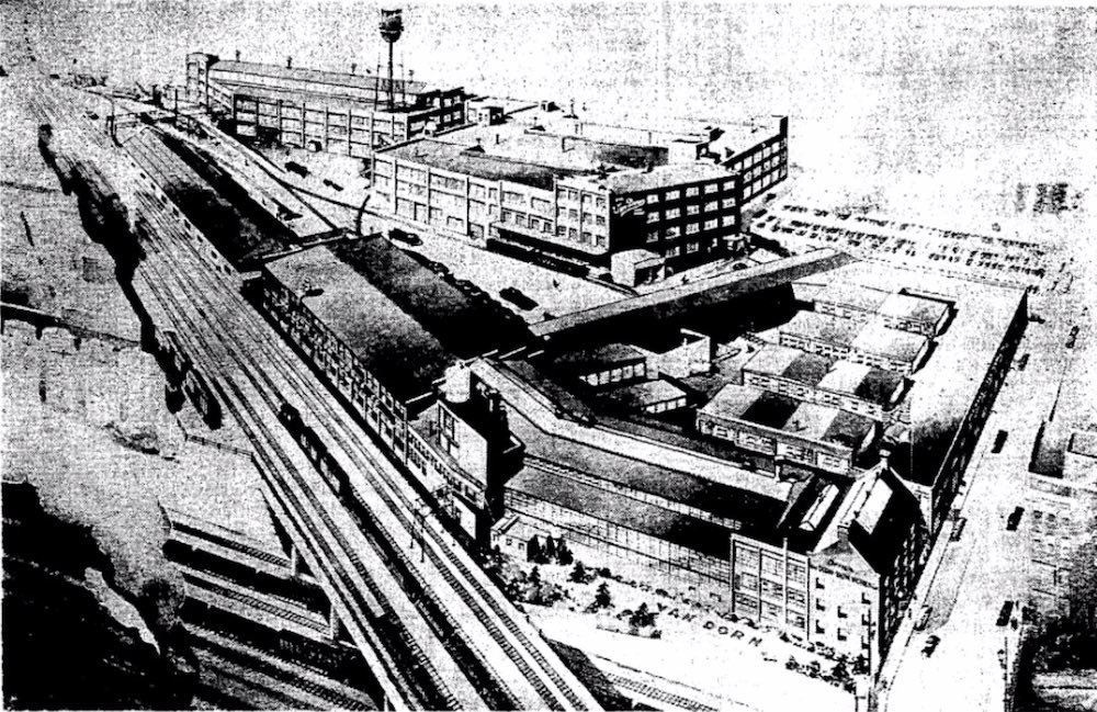 Van Dorn Iron Works Aerial View