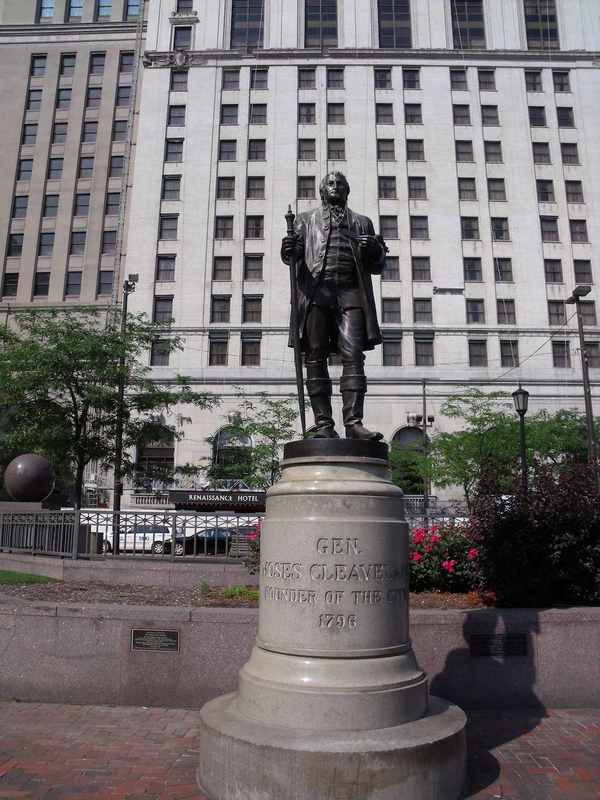 Moses Cleaveland Statue