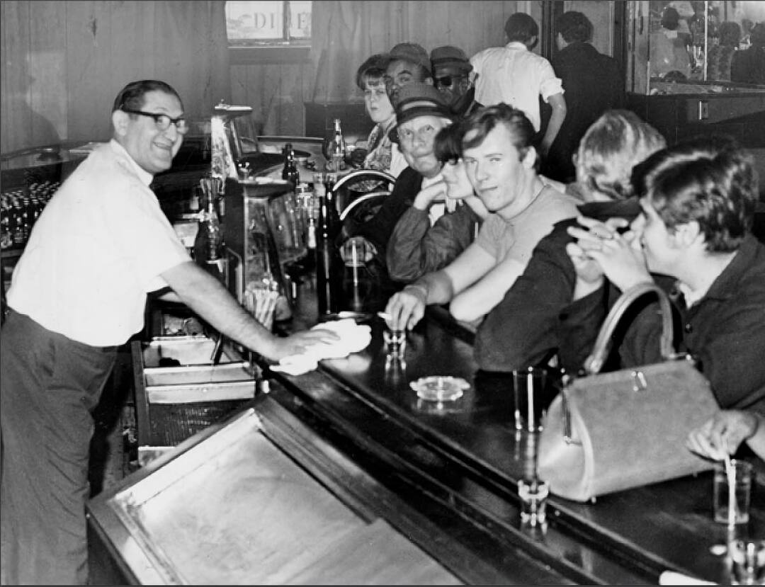 Martin Prengler Serving Patrons