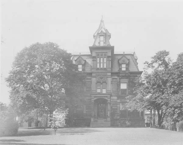 Scenic View of Eells Mansion at 3201 Euclid Avenue