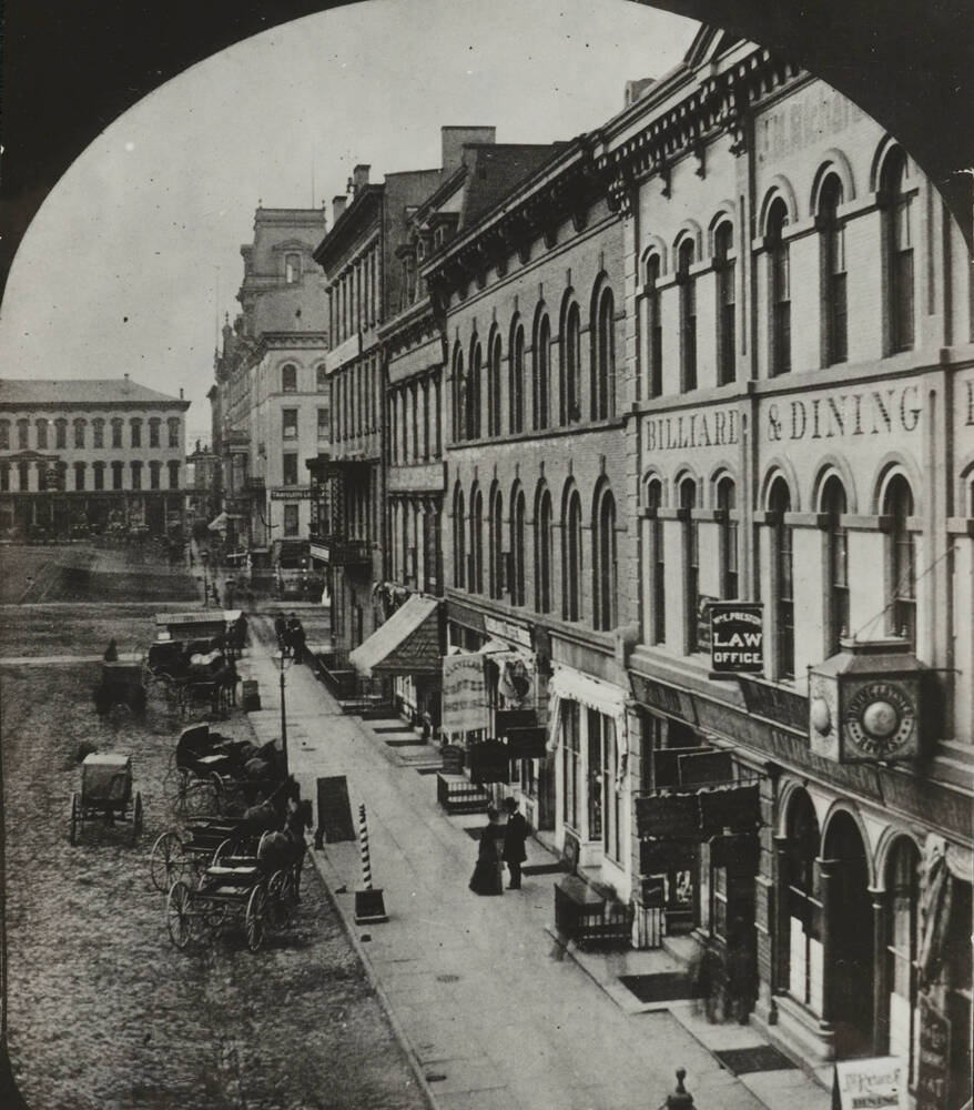 South View Along Cleveland's West Gate