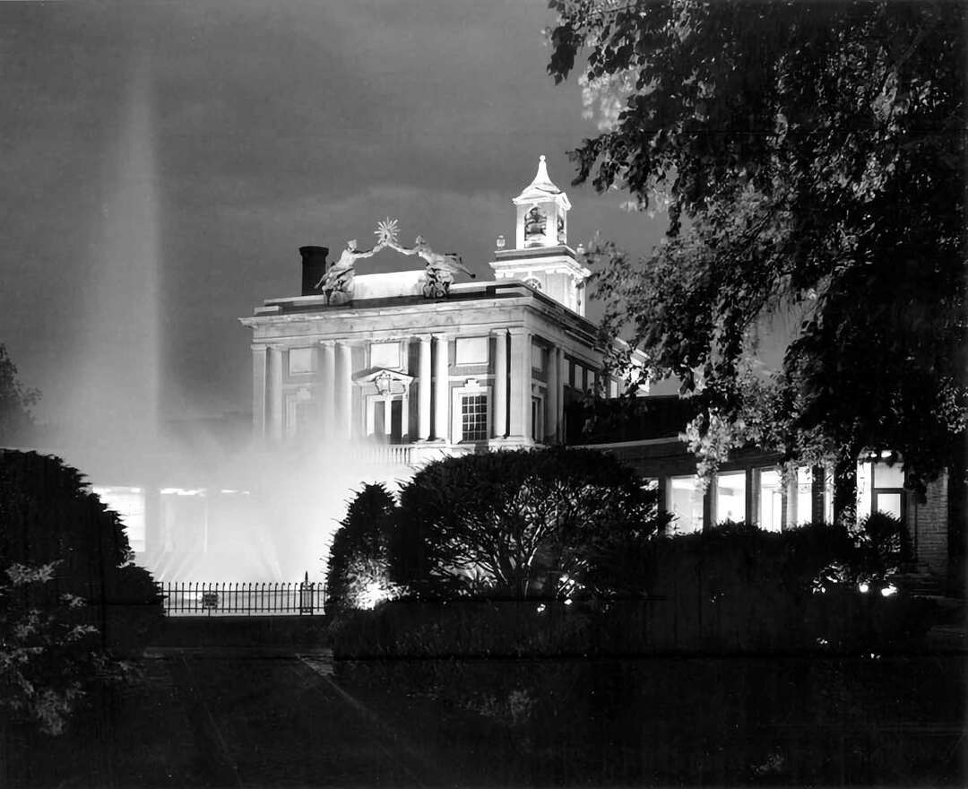 GE Lighting Institute at Night