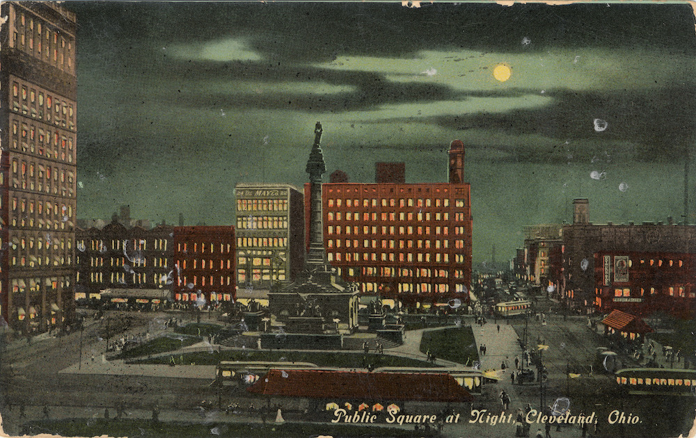 Park Building at Night