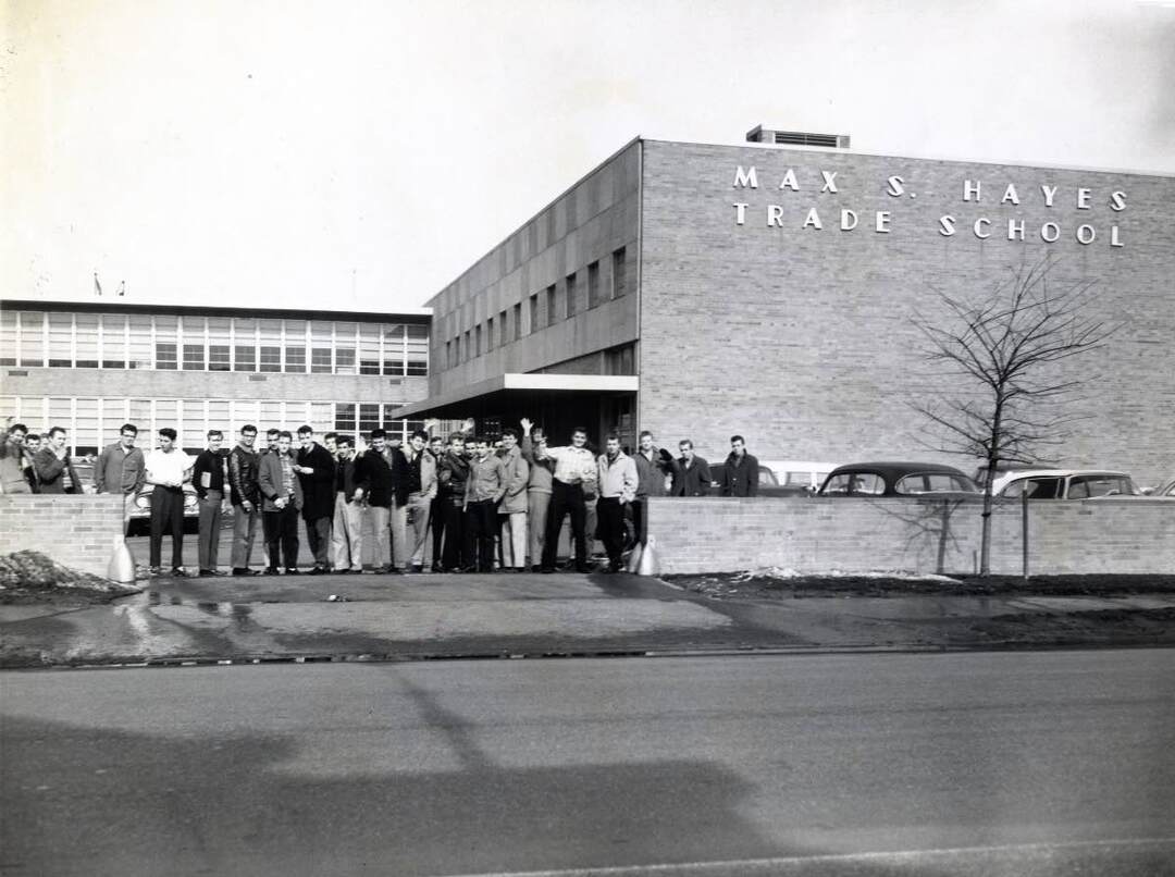 Students at Max S. Hayes High School