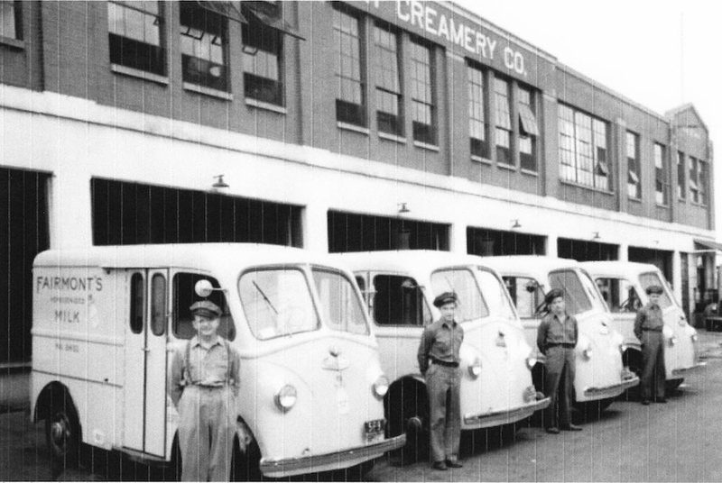 Fairmont Creamery Delivery Drivers, 1941