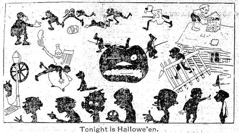 Hallowe'en in Cleveland, 1900