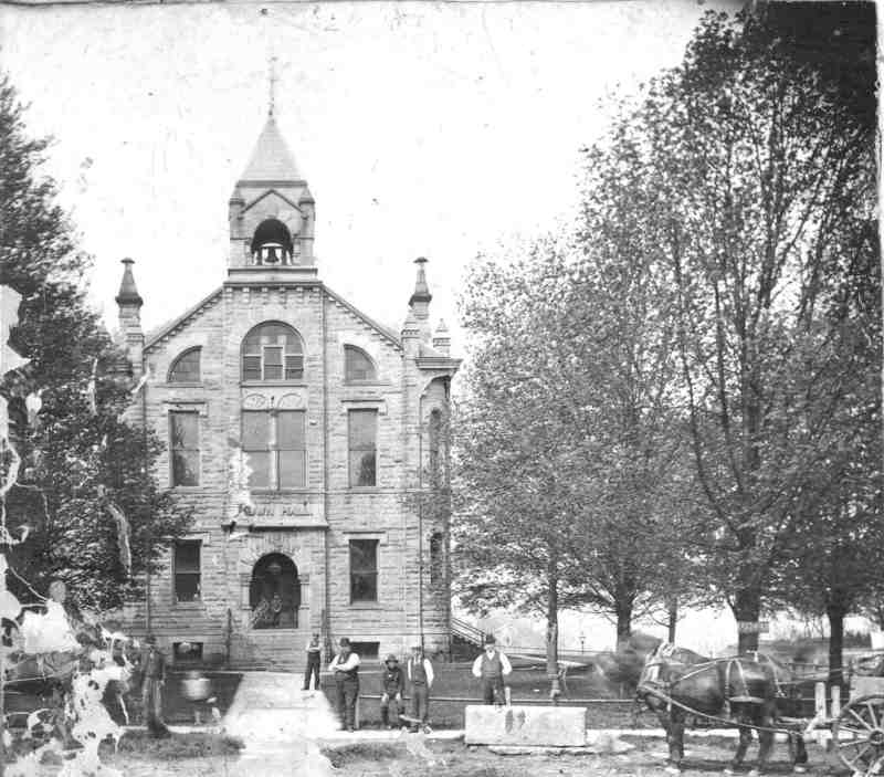 Amherst Town Hall, ca. 1896 