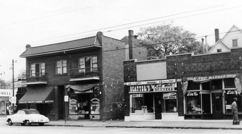 Scatter's Barbecue, 1954