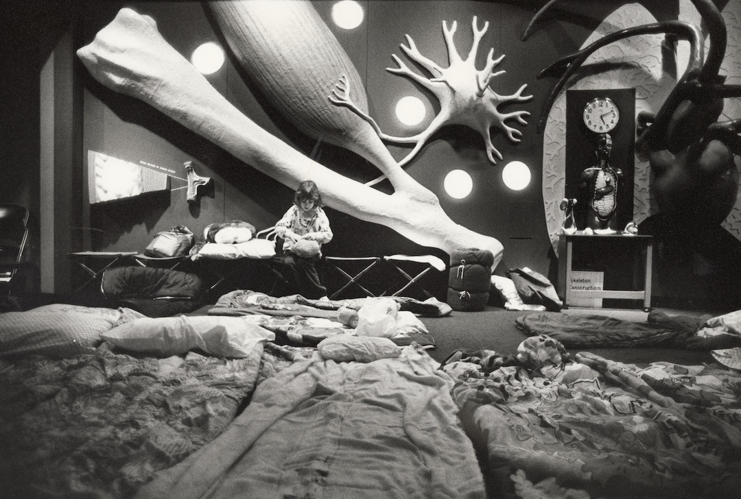 Camping out at the Health Museum