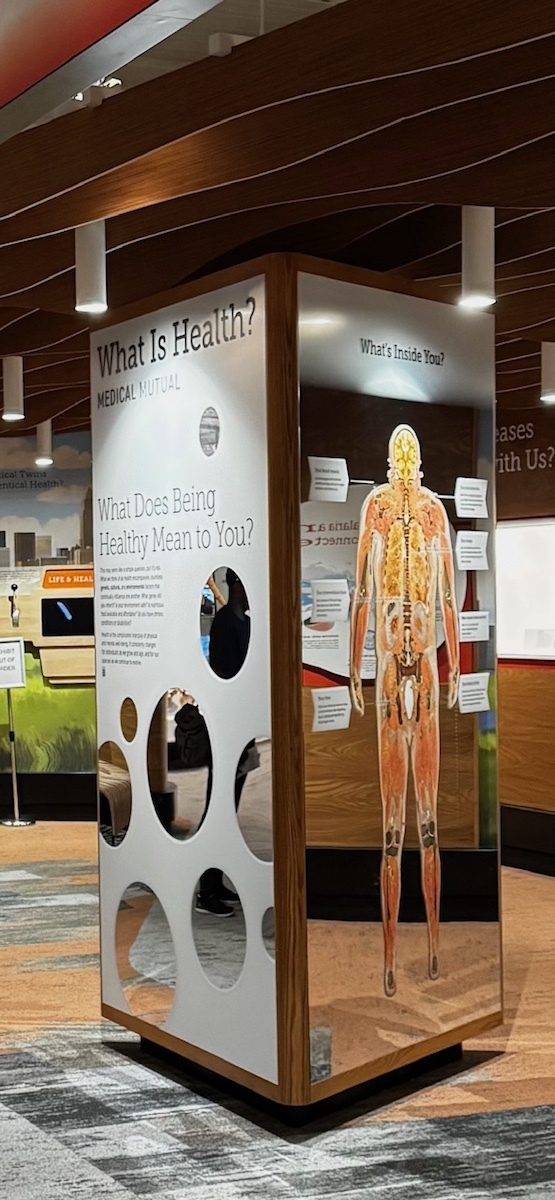 Health Exhibits at the Cleveland Museum of Natural History