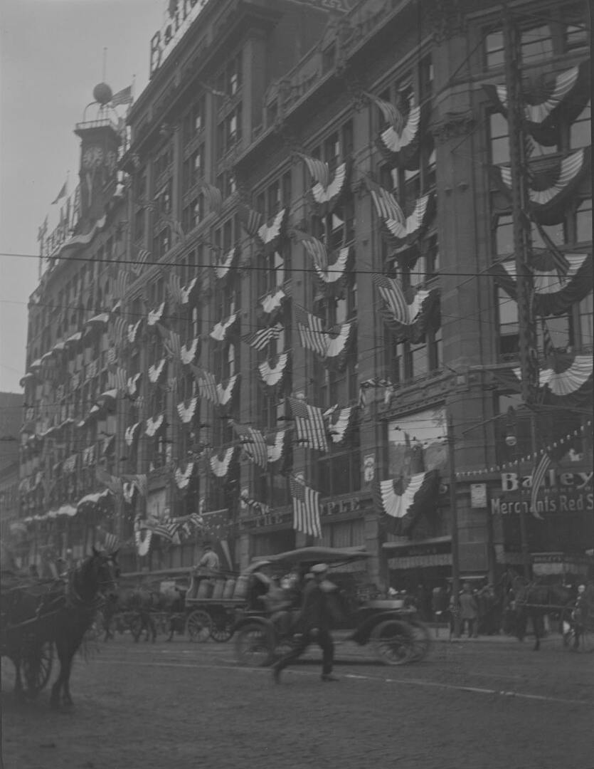 Bailey's Decorated for Lake Erie Centennial Exposition