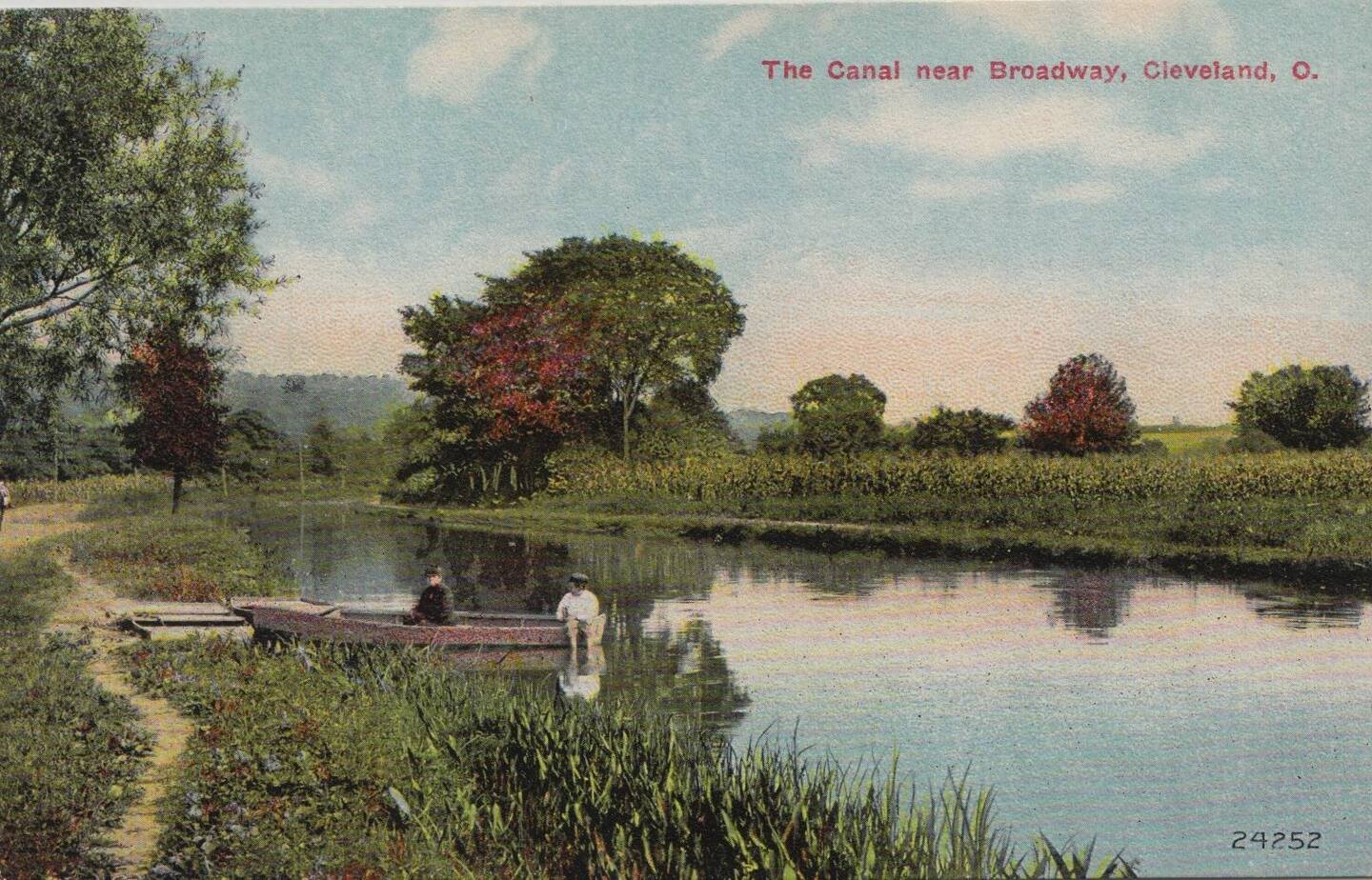 Canal Postcard, ca. 1900