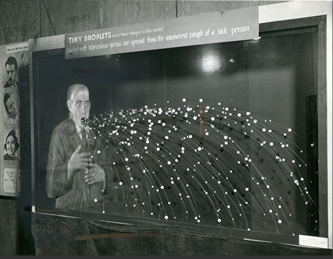 How Germs are Spread Exhibit - 1948