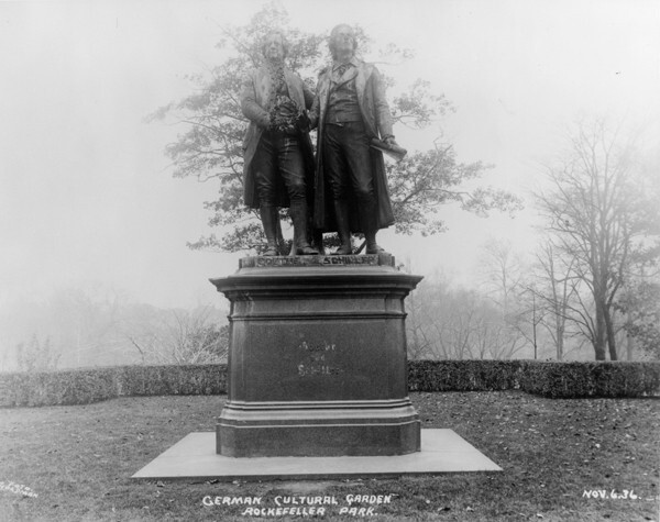 Goethe & Schiller, Nov. 1936