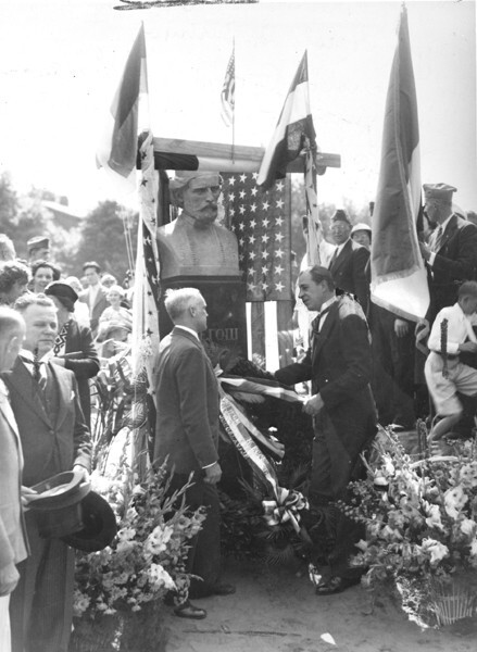 Njegos Unveiling, 1936