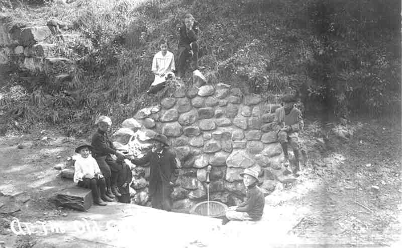 Collecting Water, ca. 1930