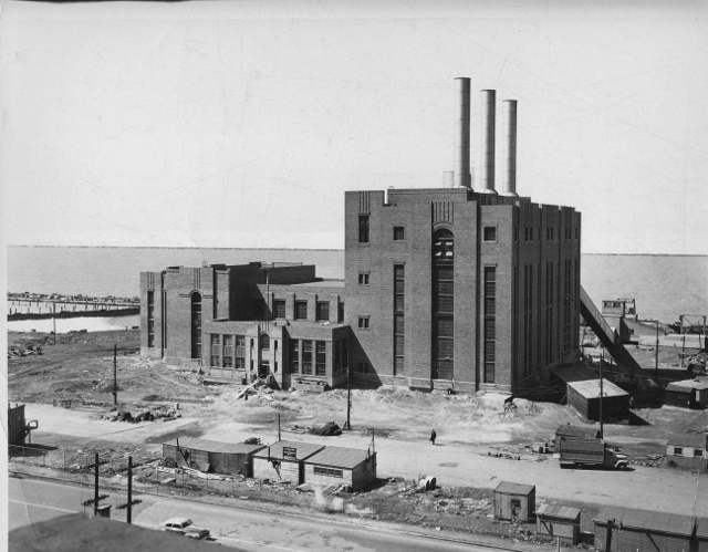 The Cleveland Municipal Light Plant in 1941