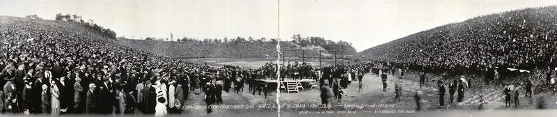 Panorama: Final Intercity Championship Game, 1915